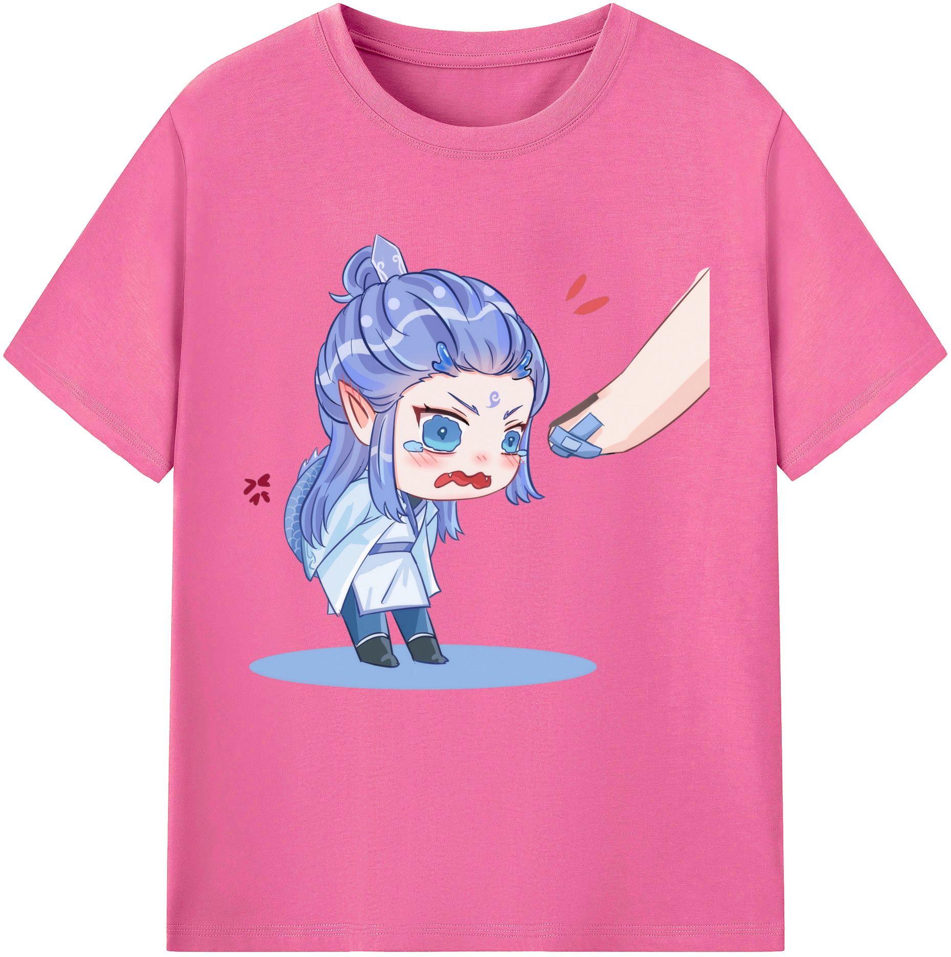 （画像用） Ne Zha 2 ナタ 魔童の大暴れ レディースカジュアルプリントTシャツ（綿100％）